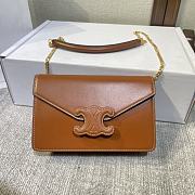 Celine Bags 60123173 Brown size 19.5×4.5×12.5cm - 2