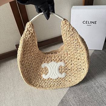 Celine Bags 63123187 White Icon size 33x16x4cm