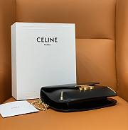 Celine Bags 80123220 Black Size 24.5x17x4cm - 3