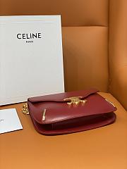 Celine Bags 80123220 Red Size 24.5x17x4cm - 6