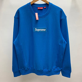 Supreme Hoodie Blue 9189
