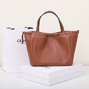 Celine Bag Brown 111013 Size 22x17x15cm - 3