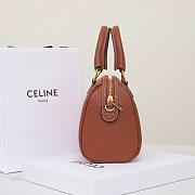 Celine Bag Brown 113773 Size 20x14x10.5cm - 3