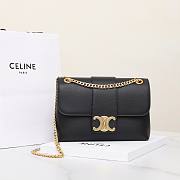 Celine Bag Black 115853 Size 25x15x8cm - 4
