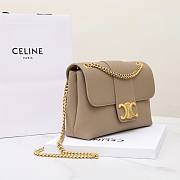 Celine Bag Cream 115853 Size 25x15x8cm - 5