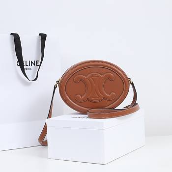 Celine Bag Brown 198603 Size 20x15x6cm