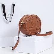Celine Bag Brown 198603 Size 20x15x6cm - 5