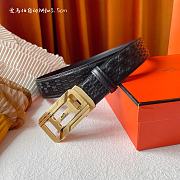HERMES Belt Gold 231128B - 2