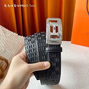 HERMES Belt Silver 231128B - 1
