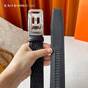 HERMES Belt Silver 231128B - 5