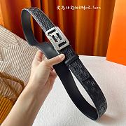 HERMES Belt Silver 231128B - 4