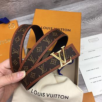 LV CHAIN 30MM REVERSIBLE BELT M0386W