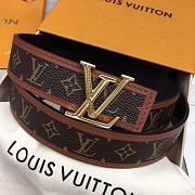 LV CHAIN 30MM REVERSIBLE BELT M0386W - 3