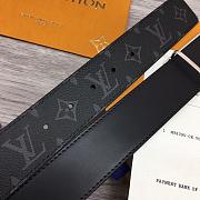 LV PYRAMIDE FRAME 40MM REVERSIBLE BELT M0471V - 6