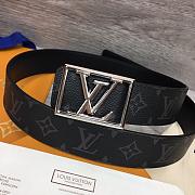 LV PYRAMIDE FRAME 40MM REVERSIBLE BELT M0471V - 2