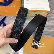 LV SHAPE TAURILLON SHADOW 40MM REVERSIBLE BELT MP280T 01 - 5