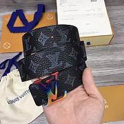 LV SHAPE TAURILLON SHADOW 40MM REVERSIBLE BELT MP280T 02 - 6