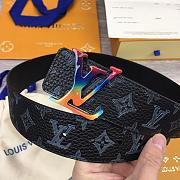 LV SHAPE TAURILLON SHADOW 40MM REVERSIBLE BELT MP280T 02 - 4