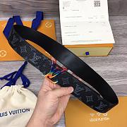 LV SHAPE TAURILLON SHADOW 40MM REVERSIBLE BELT MP280T 02 - 3