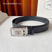PRADA Belt Silver 231128A - 6