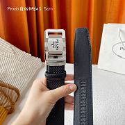 PRADA Belt Silver 231128A - 5