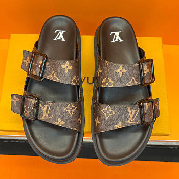 Louis Vuitton Slide Brown 01