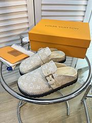 Louis Vuitton Cosy Flat Comfort Clog Cream 1AB3OQ - 3