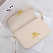 Celine Bag White 191242 Size 22.5x16.5x7.5cm - 2