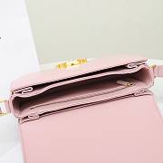 Celine Bag Pink 191242 Size 22.5x16.5x7.5cm - 5
