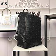 MCM Backpack Black A1036 Size 30x41x18cm - 6
