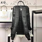 MCM Backpack Black A1036 Size 30x41x18cm - 4