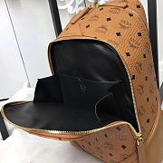 MCM Backpack Brown A1036 Size 30x41x18cm - 6