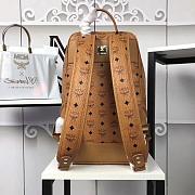 MCM Backpack Brown A1036 Size 30x41x18cm - 4