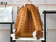 MCM Backpack Cognac A1424  - 5