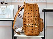 MCM Backpack Cognac A1424  - 2