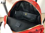 MCM Backpack Red A1424 - 5