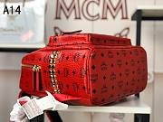 MCM Backpack Red A1424 - 4