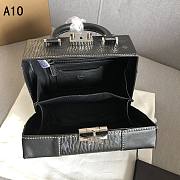 MCM tote Bags Black A1034 Size 19x14x8cm - 5