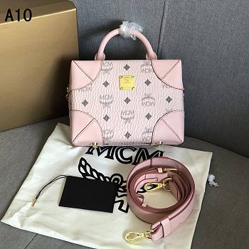MCM tote Bags Pink A1034 Size 19x14x8cm