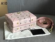 MCM tote Bags Pink A1034 Size 19x14x8cm - 6