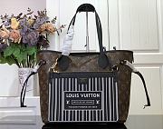 LV NEVERFULL M12061 Black Size 32x27x14cm - 2