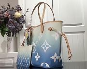 LV NEVERFULL M45680 Blue Size 31x28x14cm - 5