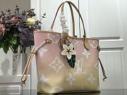 LV NEVERFULL M45680 Pink Size 31x28x14cm - 4