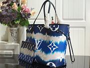 LV NEVERFULL MM M45128 BLUE Size 31x28.5x17cm - 4