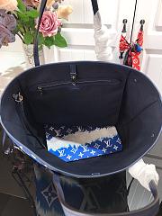 LV NEVERFULL MM M45128 BLUE Size 31x28.5x17cm - 2