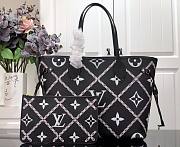 LV NEVERFULL MM M46040 BLACK Size 31x28x14cm - 1