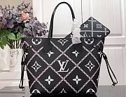 LV NEVERFULL MM M46040 BLACK Size 31x28x14cm - 3