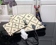 LV NEVERFULL MM M46040 CREAM Size 31x28x14cm - 5