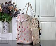 LV NEVERFULL PINK M47080 Size31x28x14cm - 5