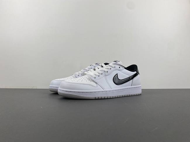 Air Jordan 1 Retro Low '85 Metallic Black FB9933-102 - 1